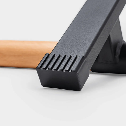 Flache Holz Parallettes für Calisthenics Anfänger