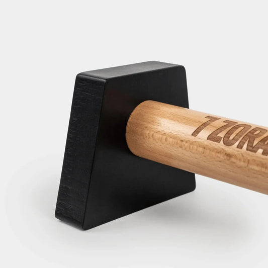 Holz Parallettes kompakt für Home Gym und Bodyweight Training